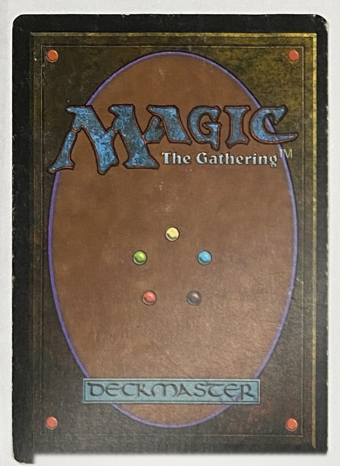 1994 Magic: The Gathering Revised Edition Juggernaut Uncommon back