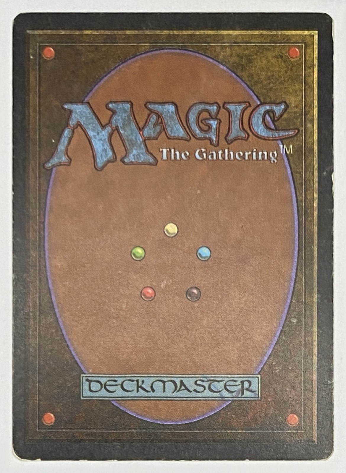 1994 Magic: The Gathering Revised Edition Juggernaut Uncommon back