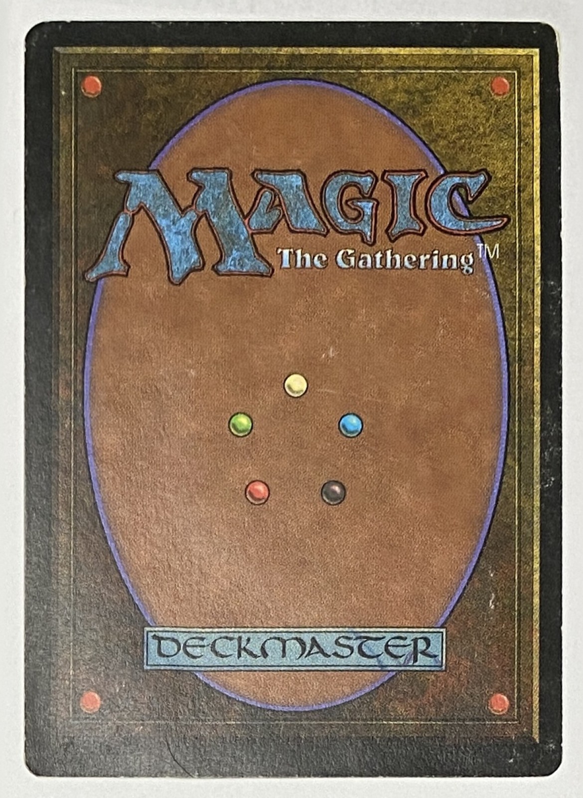 1994 Magic: The Gathering Revised Edition Juggernaut Uncommon back