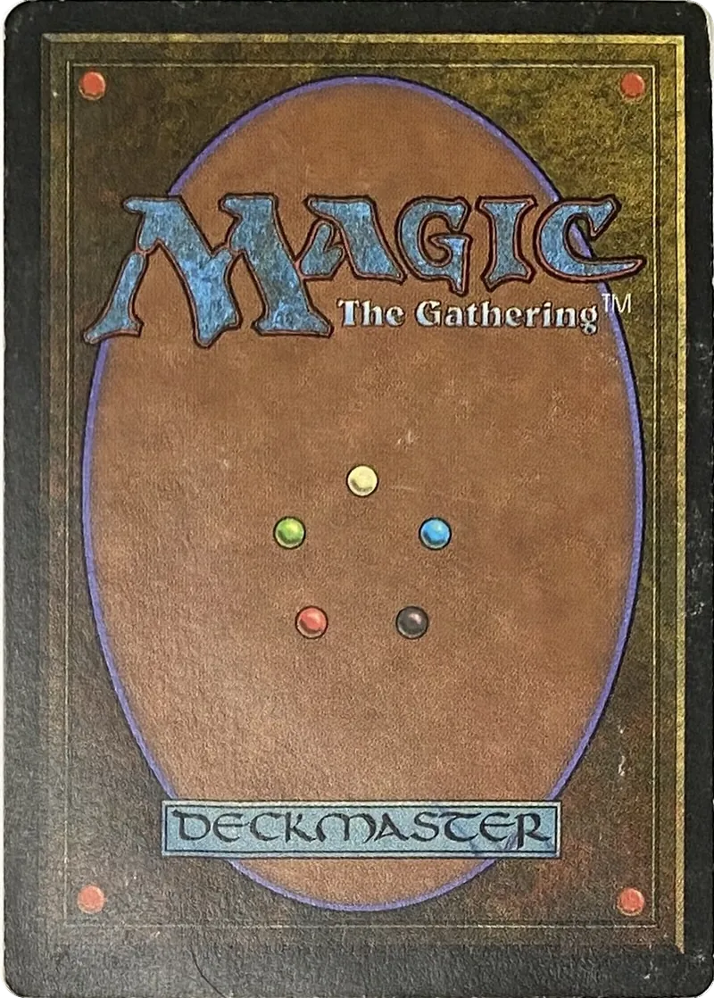 1994 Magic: The Gathering Revised Edition Juggernaut Uncommon, back