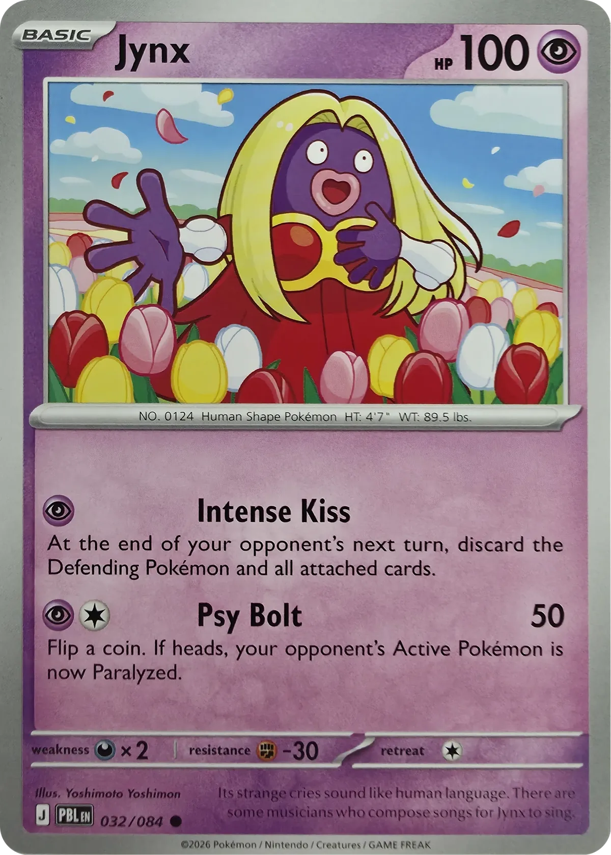 Jynx #032/084, front