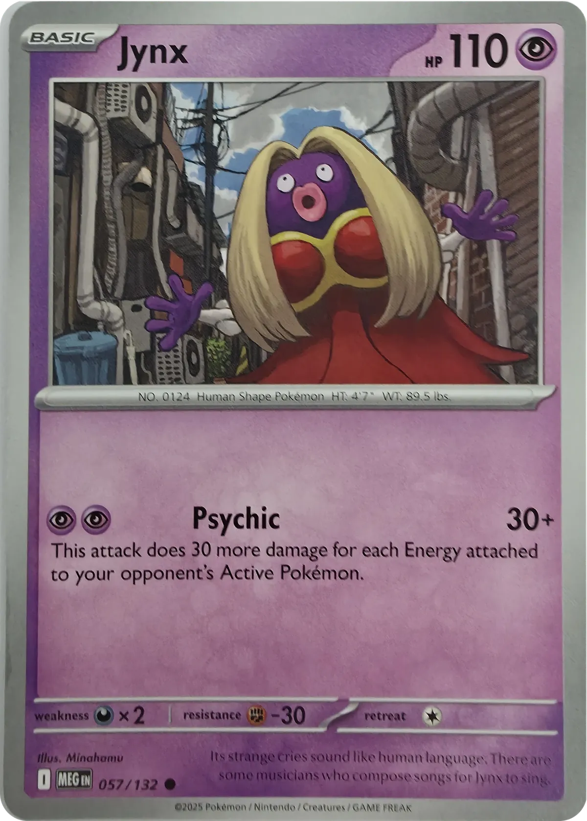 Jynx #057/132, front