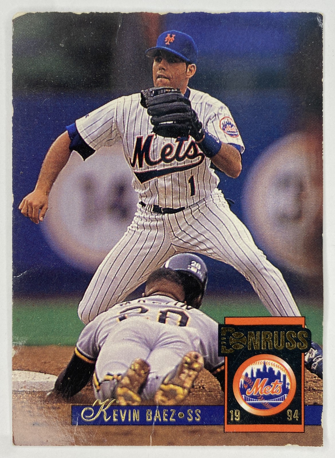 1994 Donruss Kevin Baez #89 New York Mets front