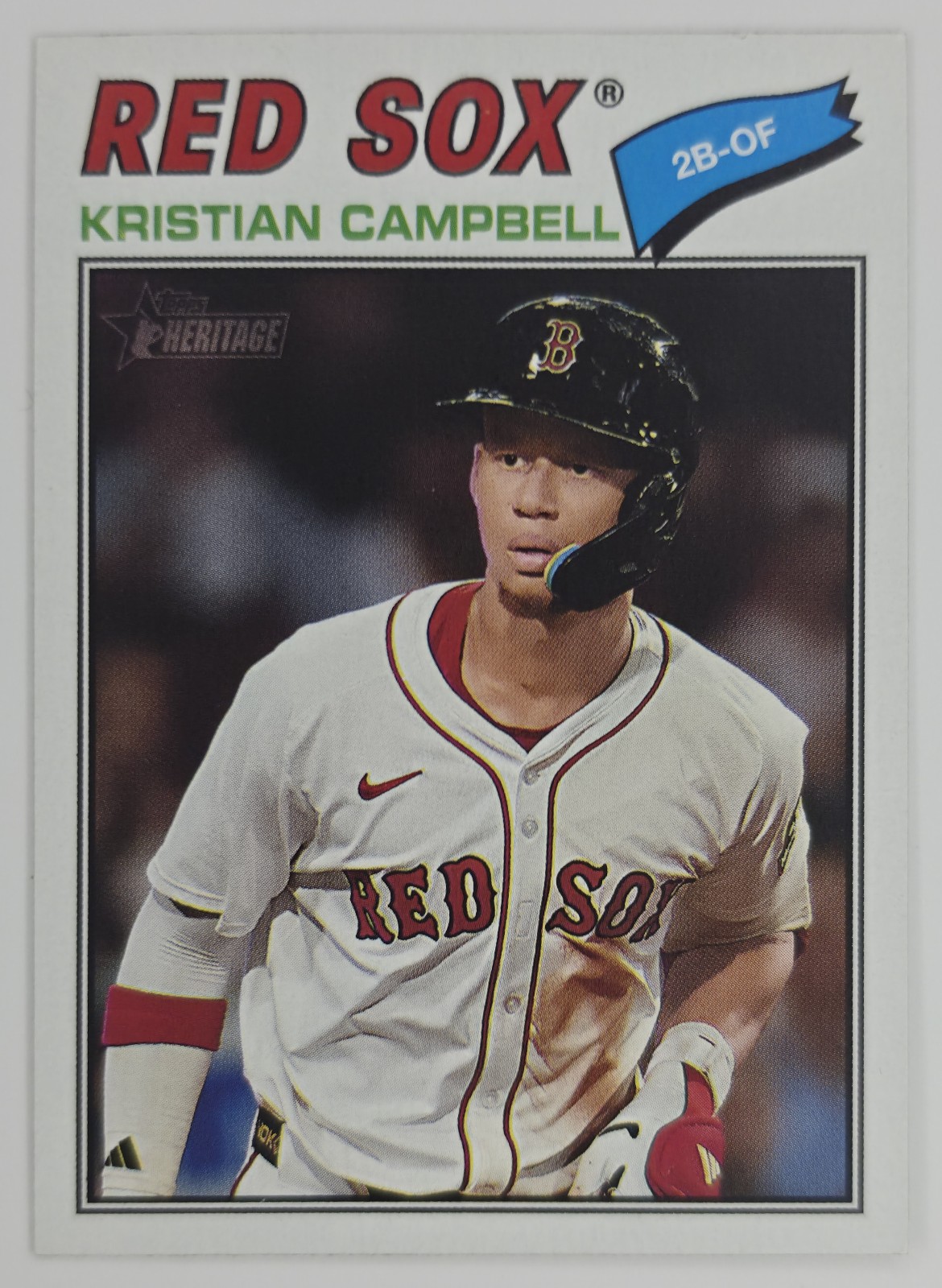 2026 Topps Heritage Kristian Campbell #367 Boston Red Sox front