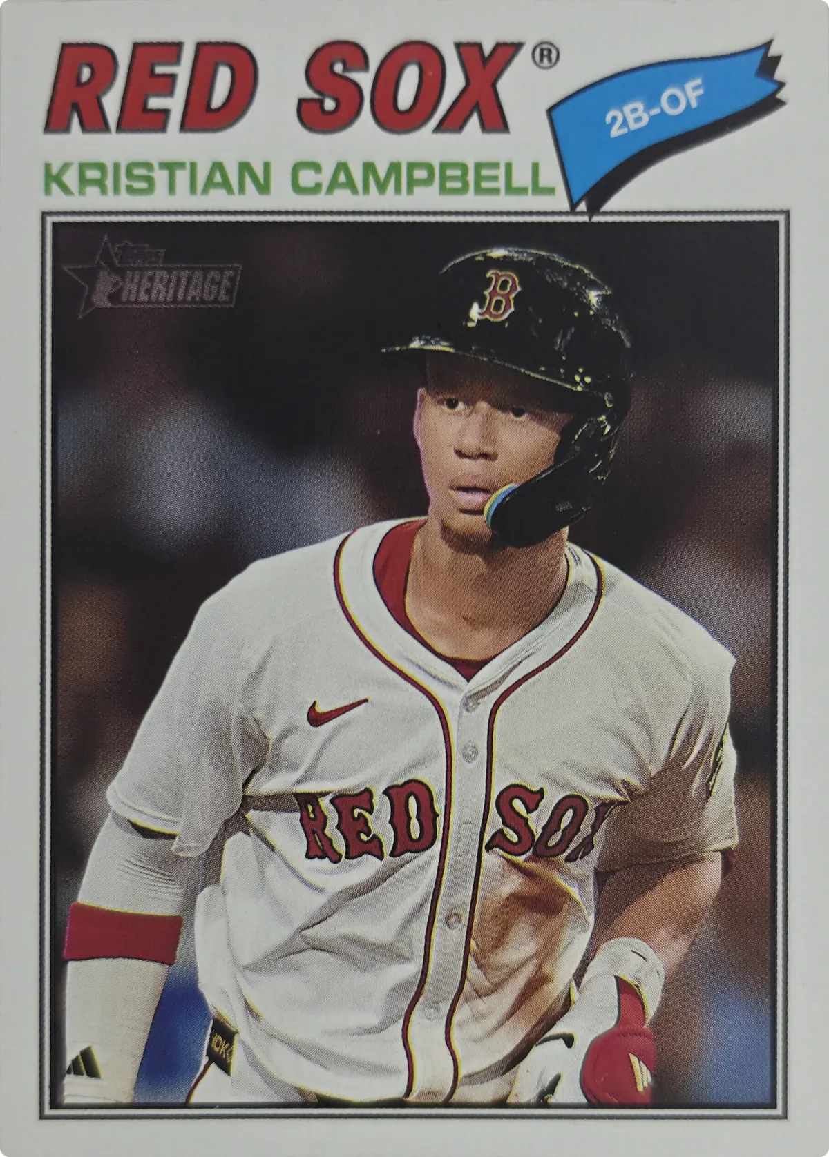 Kristian Campbell #367, front