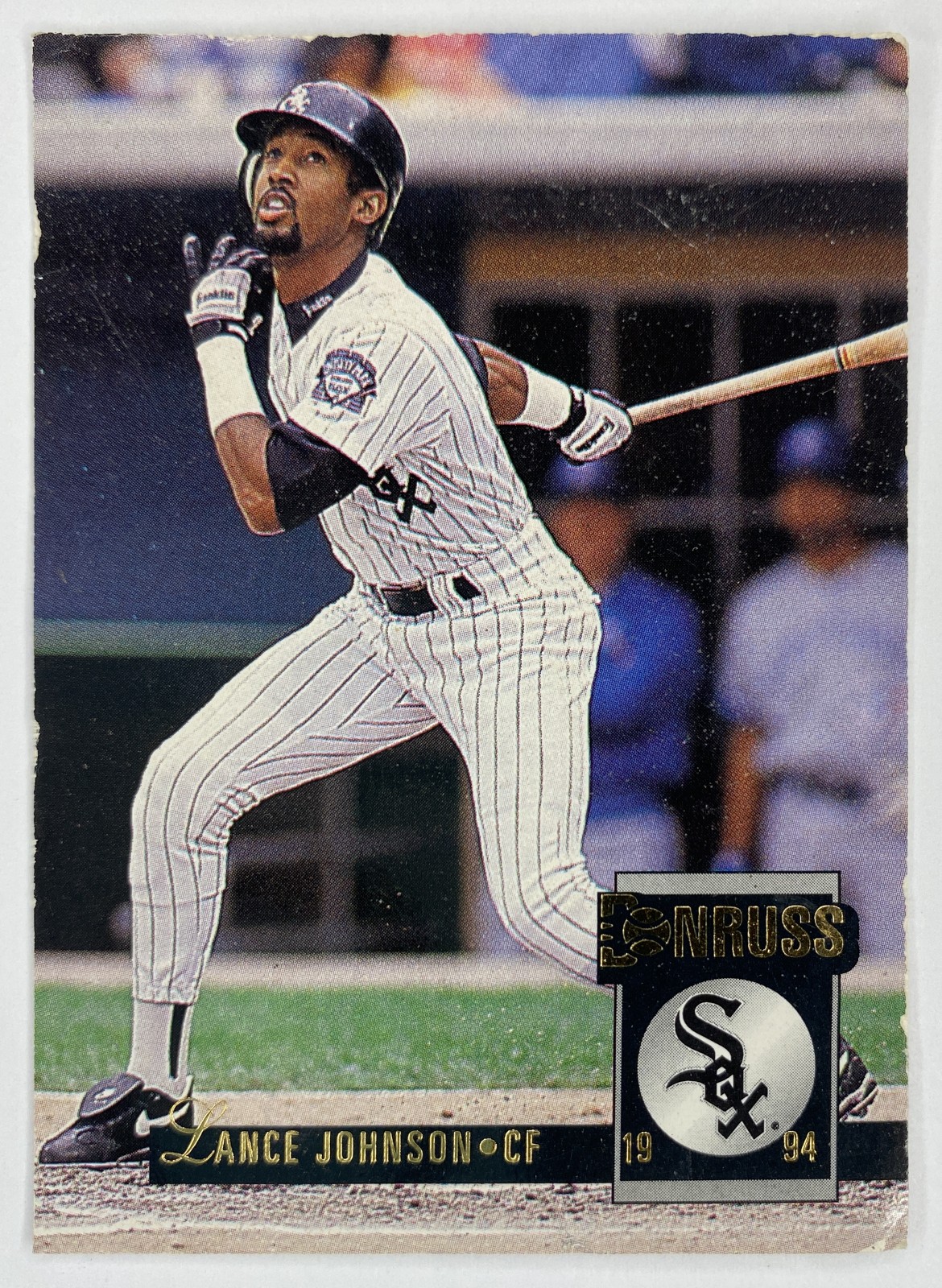 1994 Donruss Lance Johnson #552 Chicago White Sox front