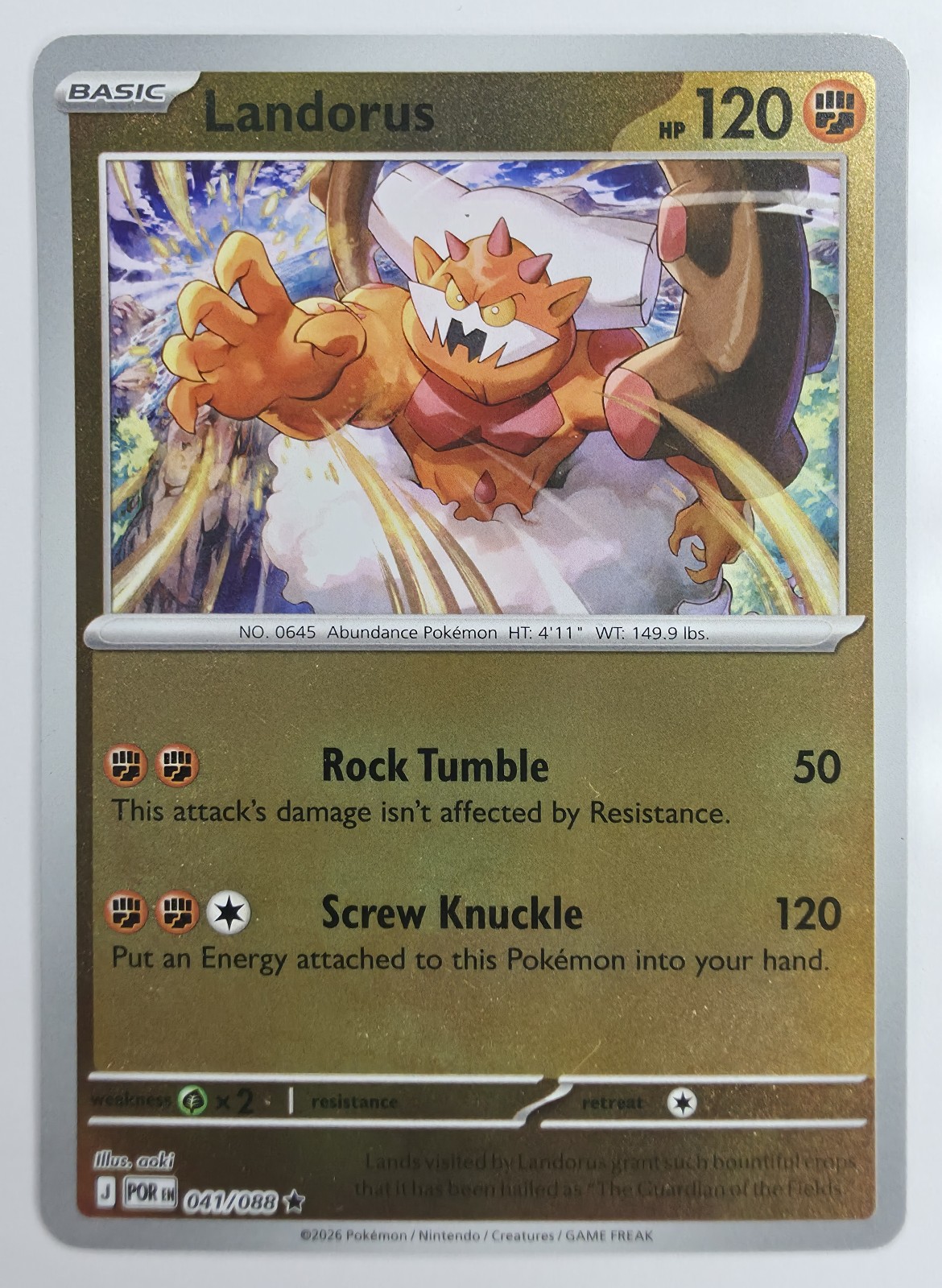 Landorus front