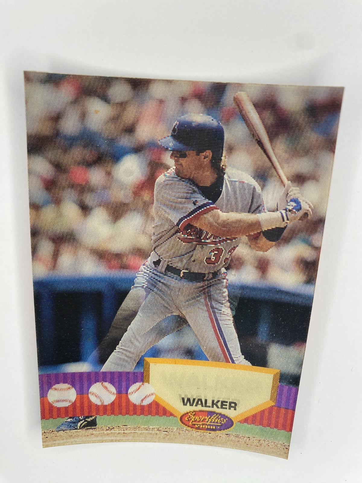 1994 Sportflics 2000 Larry Walker #77 Montreal Expos photo 3