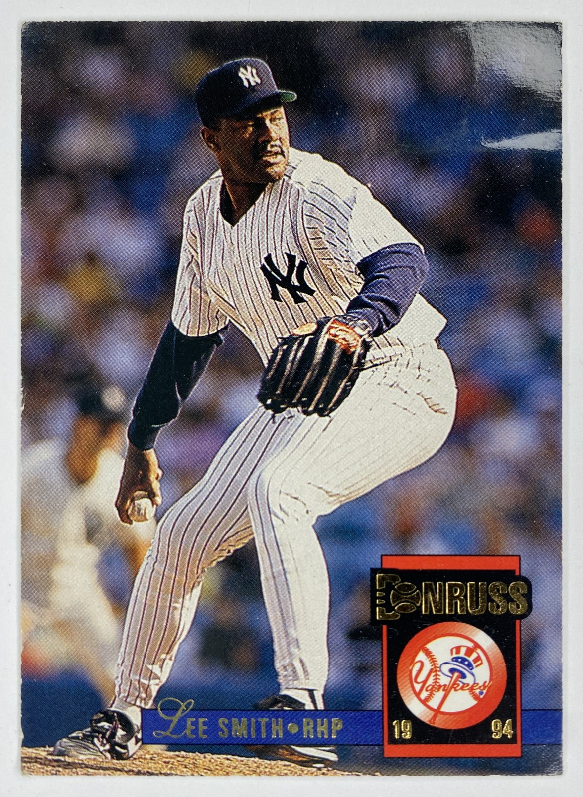 1994 Donruss Lee Smith #650 New York Yankees Hall of Famer front