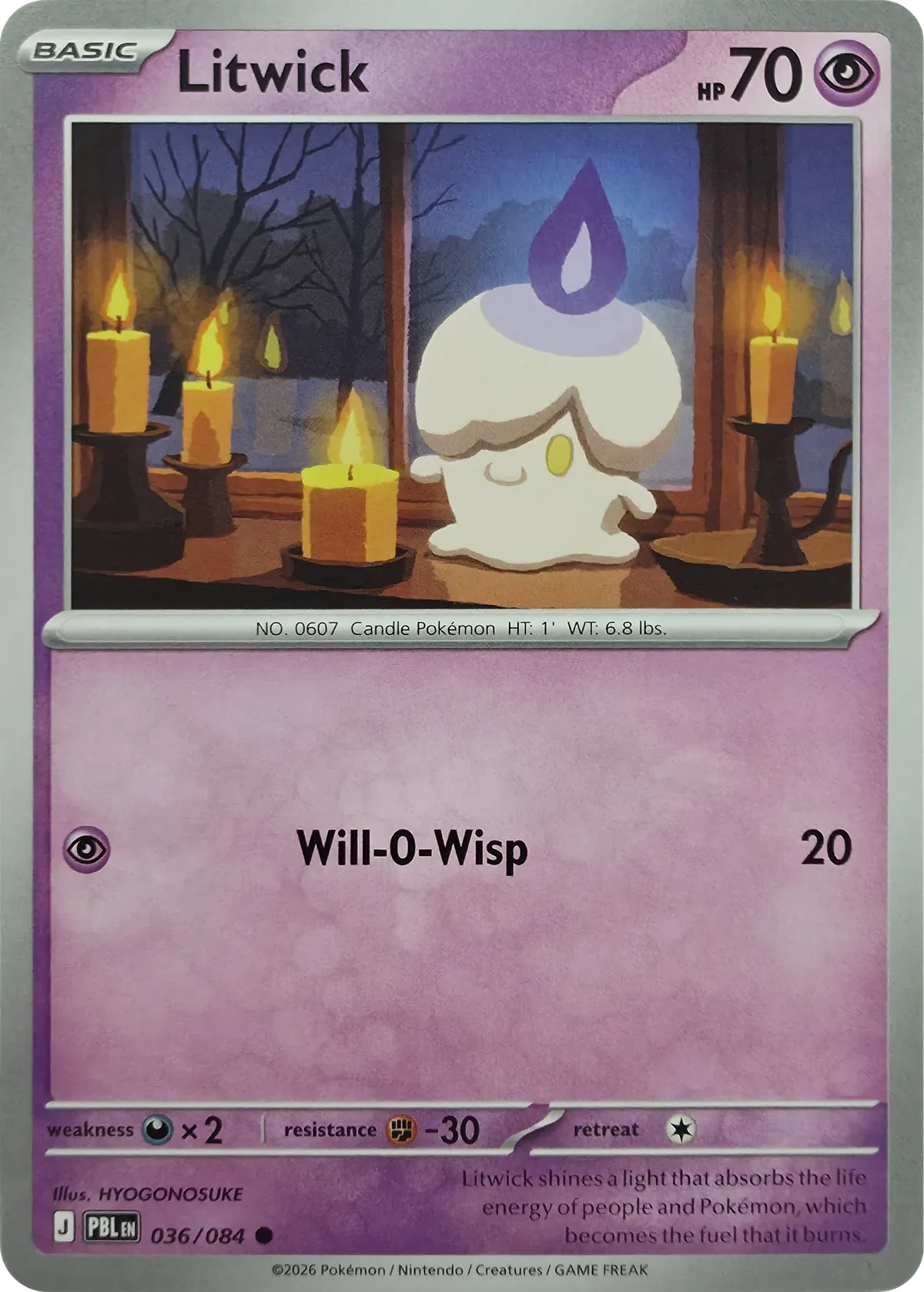 Litwick #036/084, front