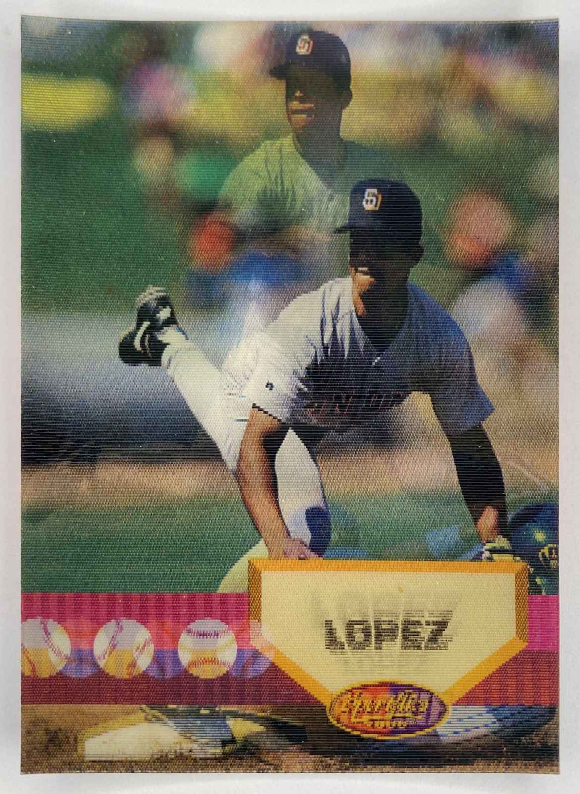 1994 Sportflics 2000 Luis Lopez #159 San Diego Padres front