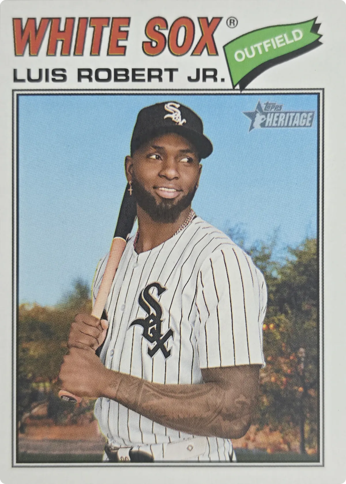 Luis Robert Jr. #166, front