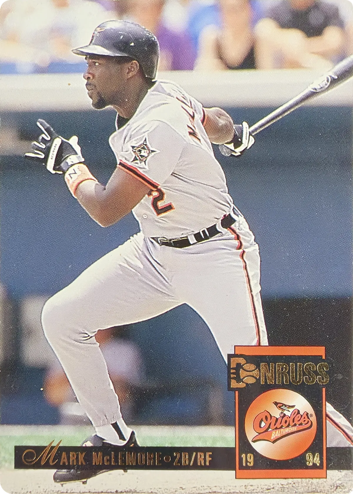 Mark McLemore #186, front