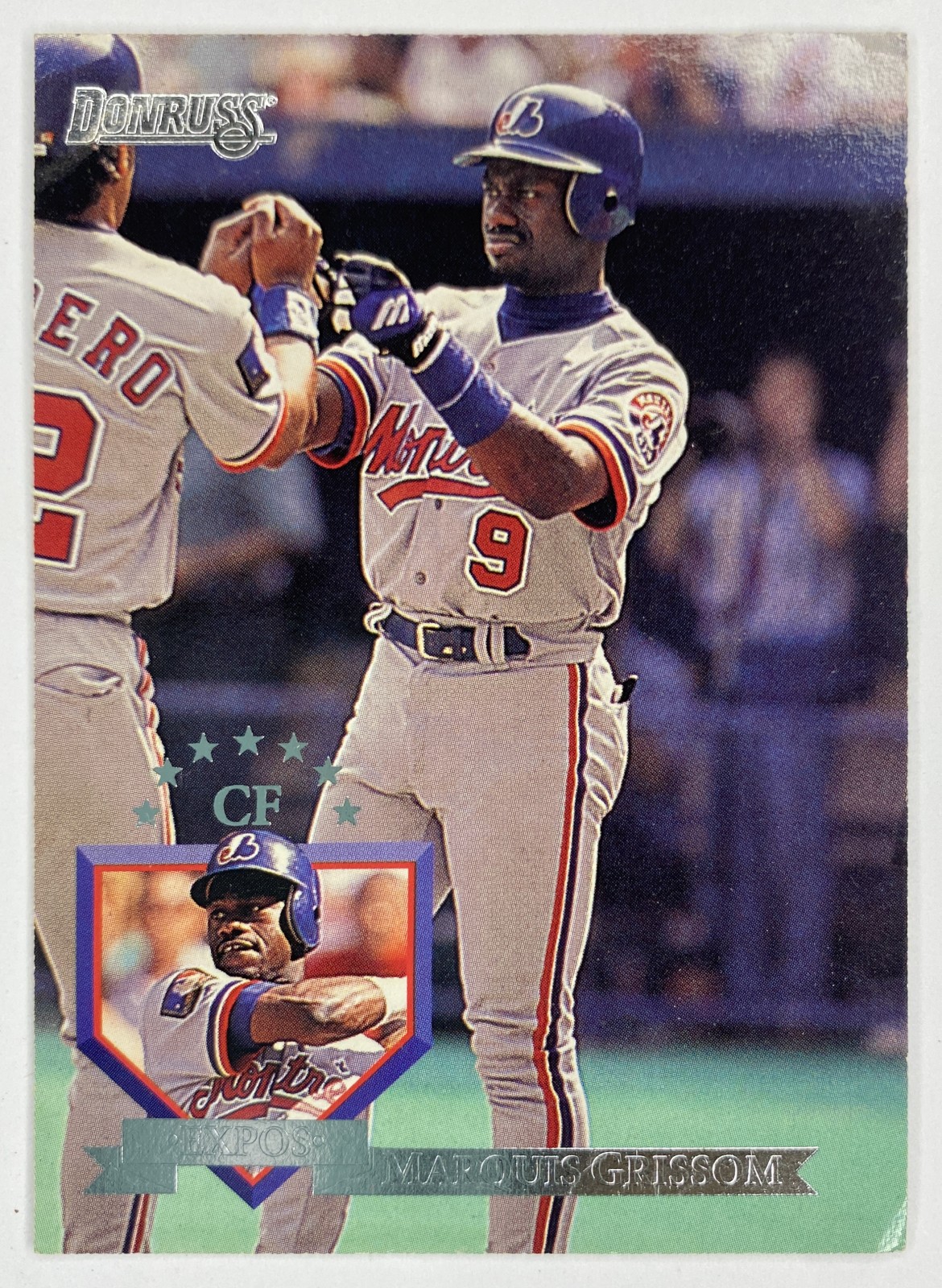 1995 Donruss Marquis Grissom #251 Montreal Expos front