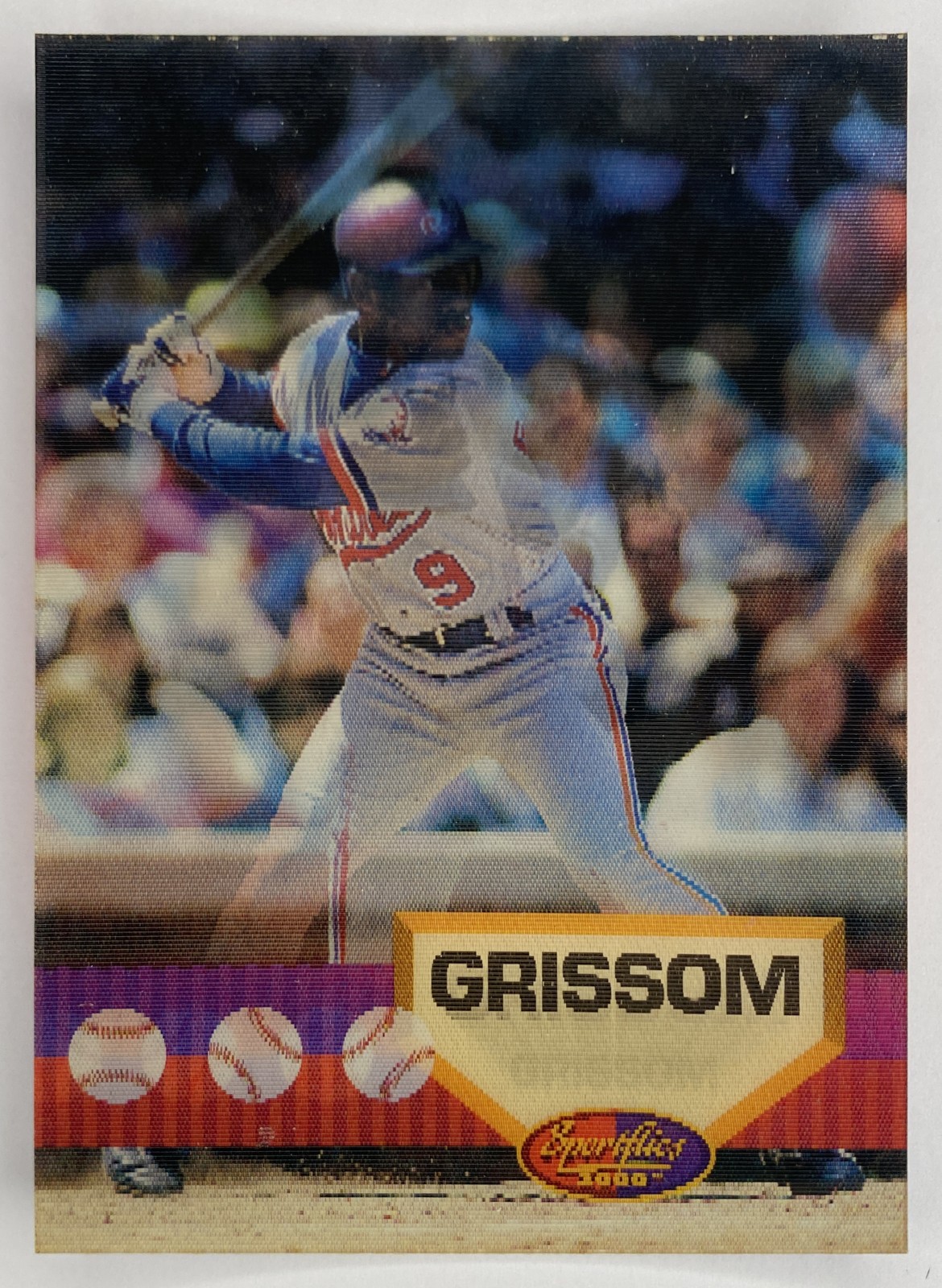 1994 Sportflics 2000 Marquis Grissom #48 Montreal Expos front