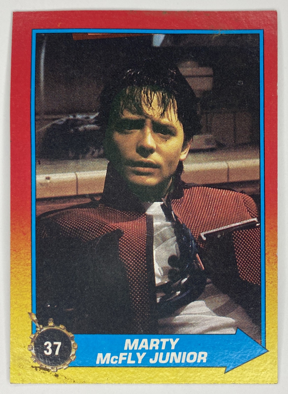 1989 Topps Back to the Future Part II Marty McFly Junior #37 front