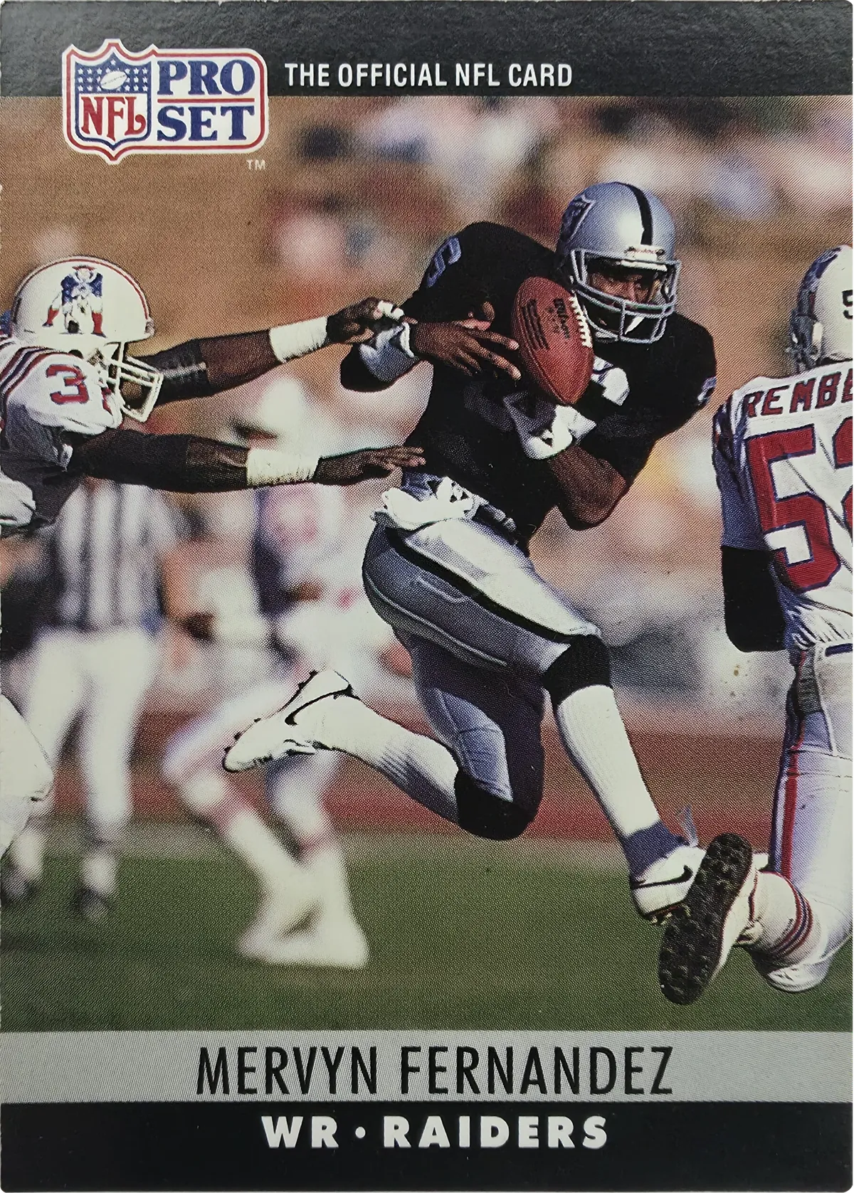 Mervyn Fernandez #152, front