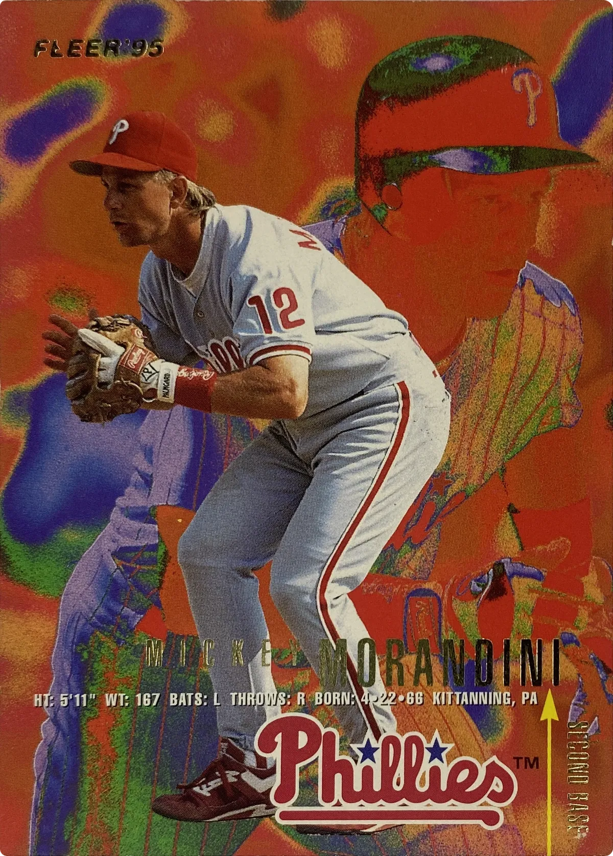 Mickey Morandini #401, front