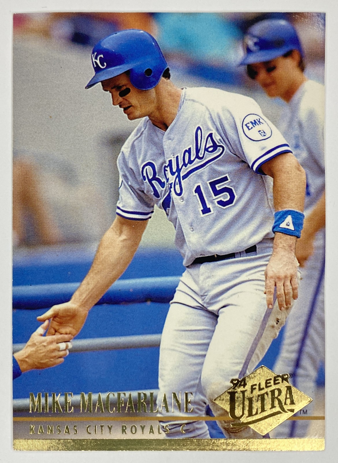 1994 Fleer Ultra Mike Macfarlane #69 Kansas City Royals front