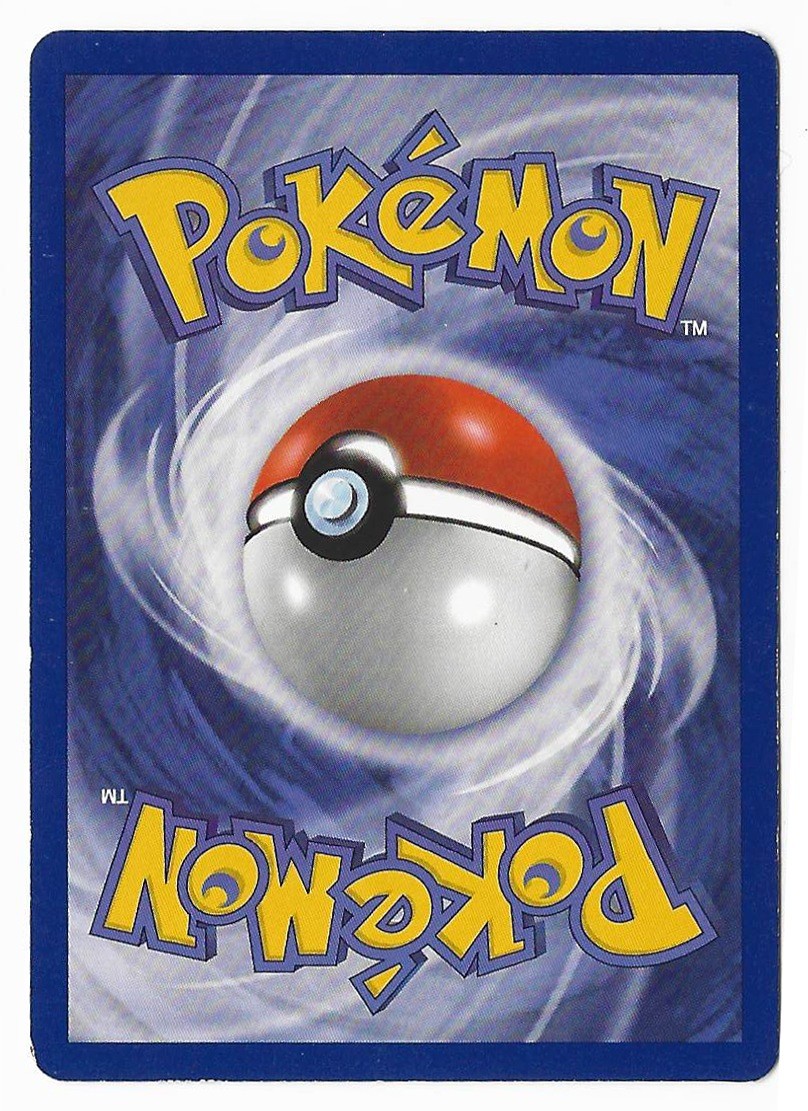Moltres, scan of the back, shows surface detail