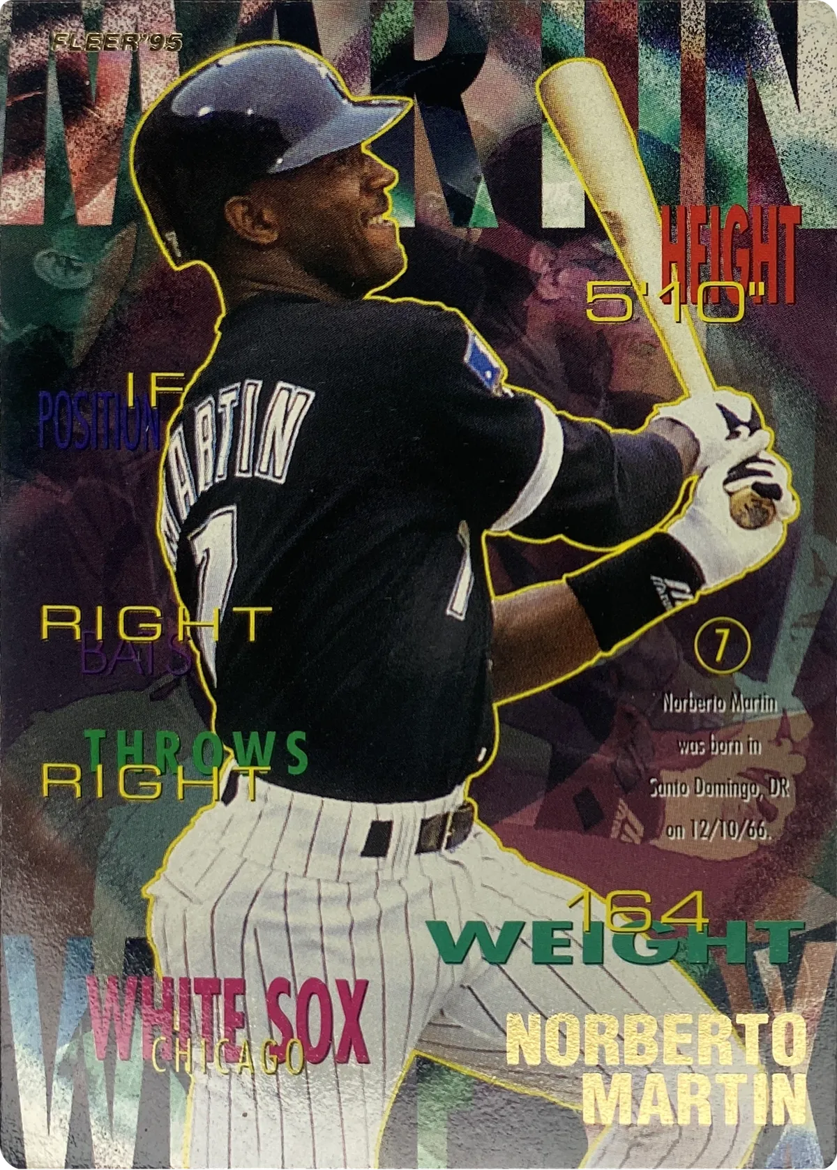 Norberto Martin #124, front