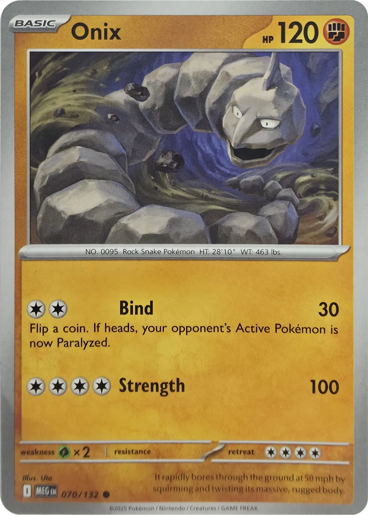 Onix #070/132, front