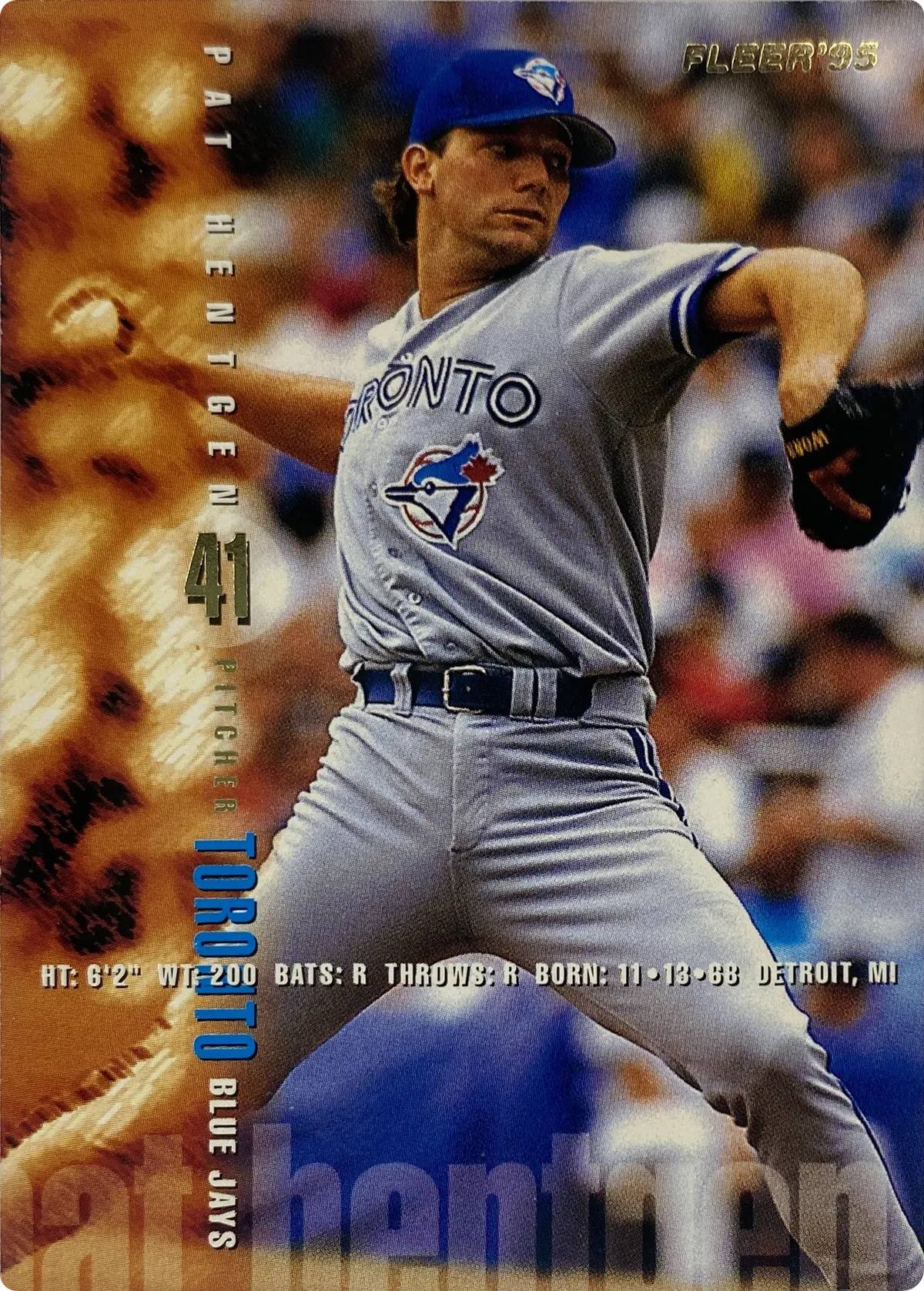 Pat Hentgen #97, front