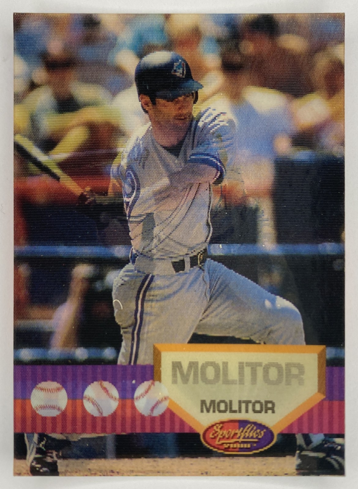 1994 Sportflics 2000 Paul Molitor #106 Toronto Blue Jays front
