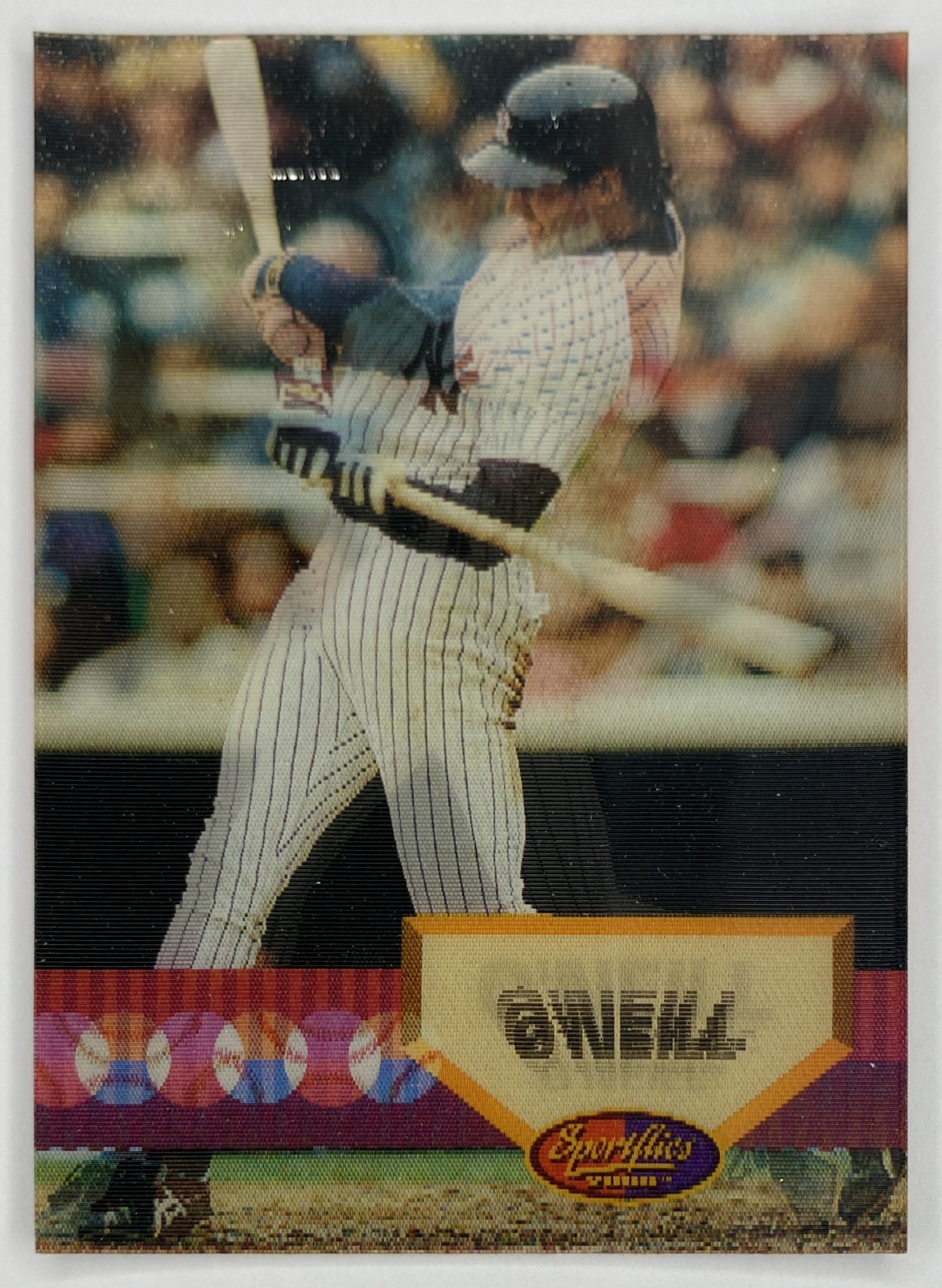 1994 Sportflics 2000 Paul O'Neill #147 New York Yankees front