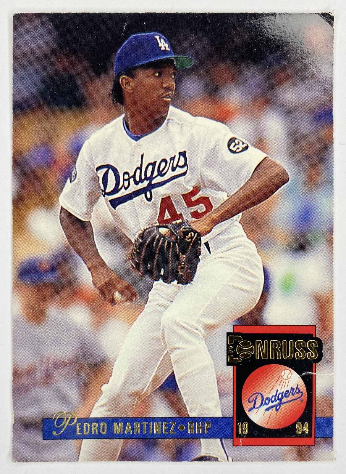 1994 Donruss Pedro Martinez #179 Los Angeles Dodgers front