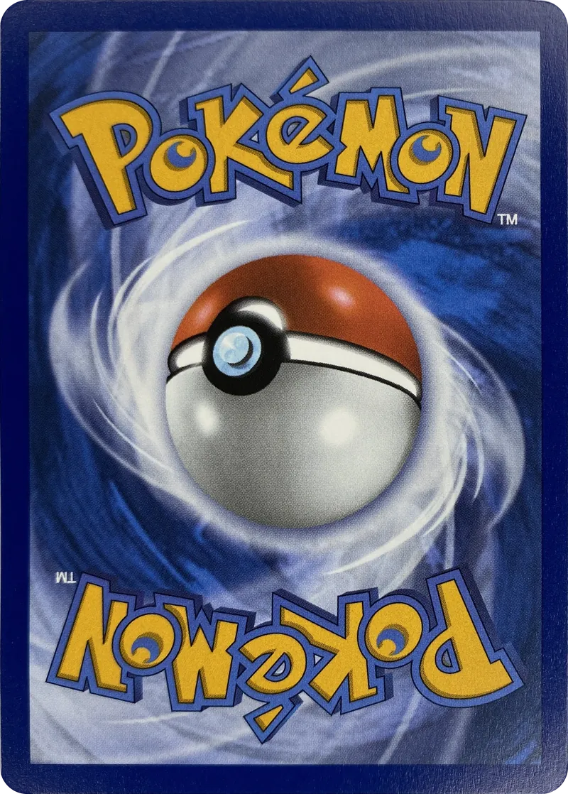 Pikachu #026/128, back