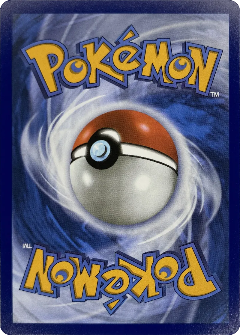 Pikachu #027/128, back