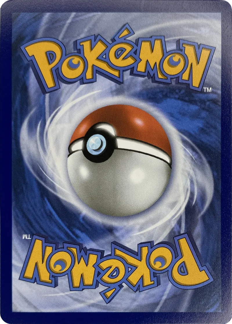 Pikachu #027/128, back