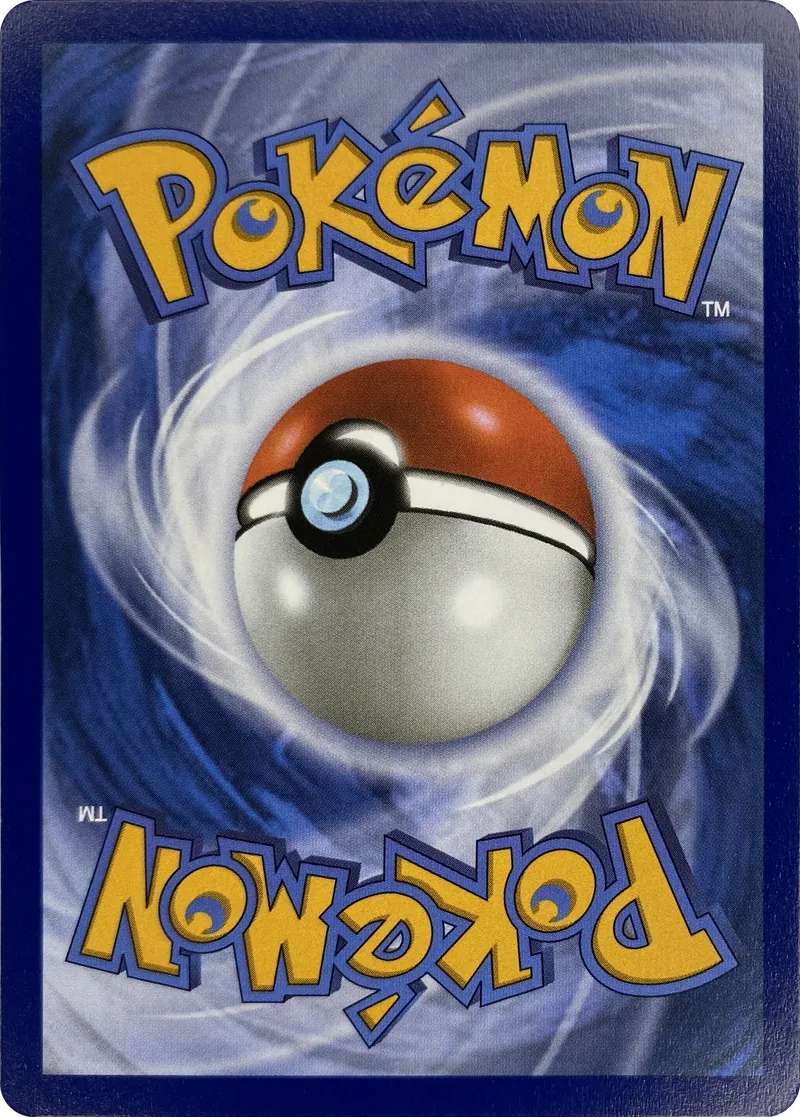 Pikachu #027/128, back