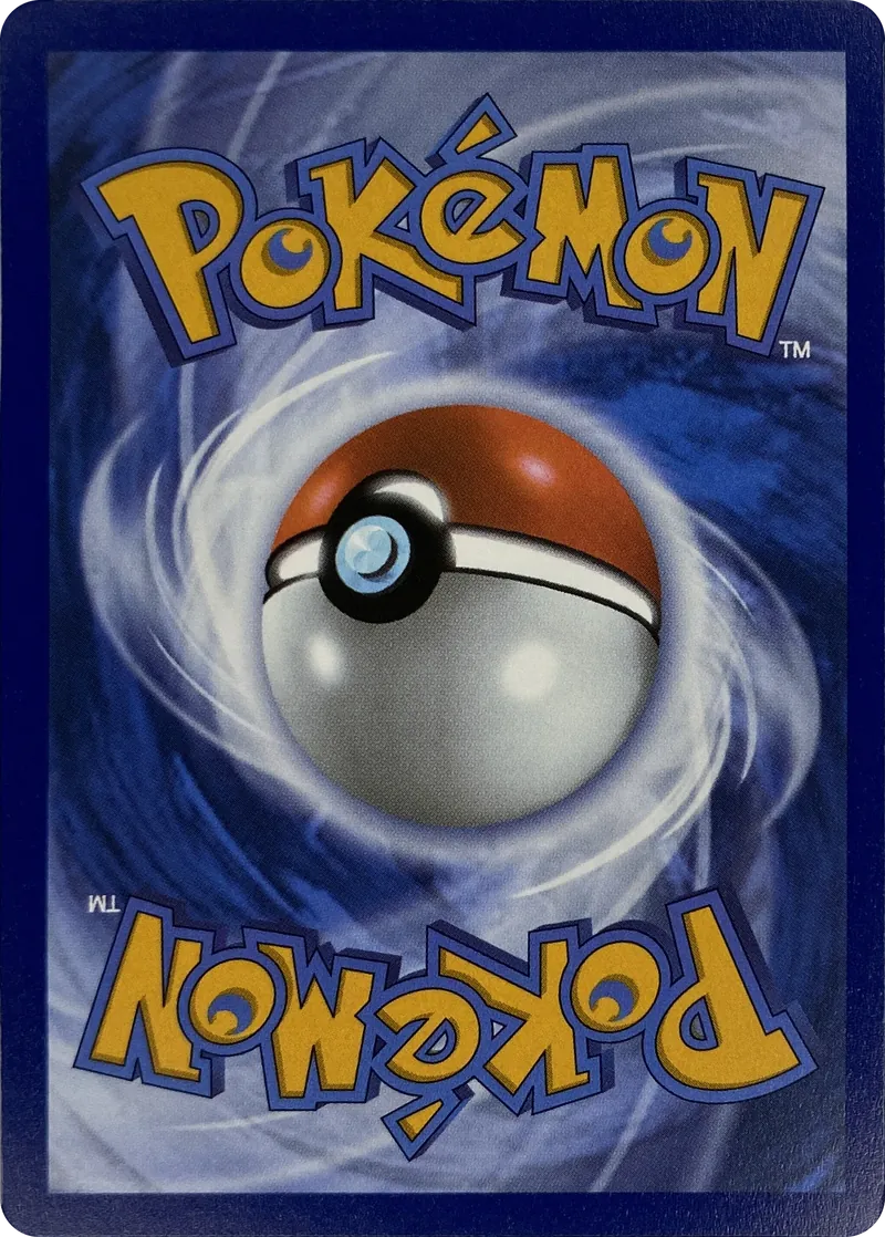 Pikachu #027/128, back