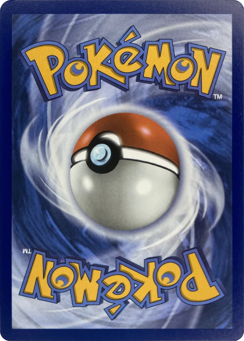 Pikachu #027/128, back