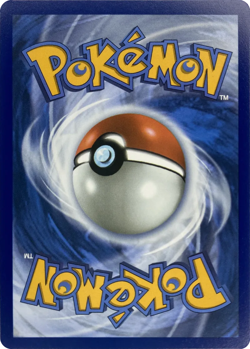 Pikachu #030/128, back