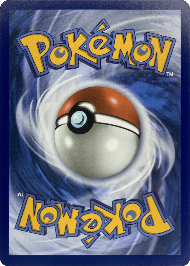 Pikachu #030/128, back