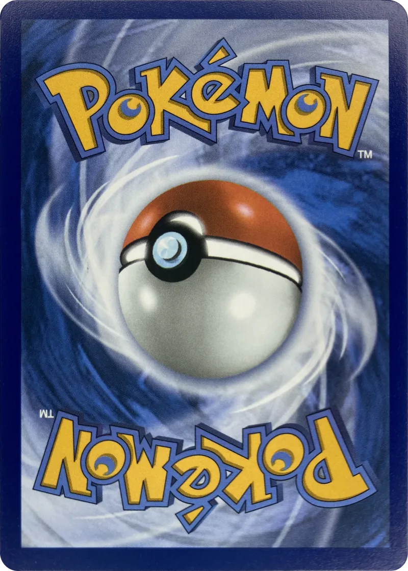 Pikachu #032/128, back