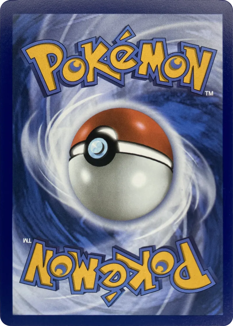 Pikachu #032/128, back