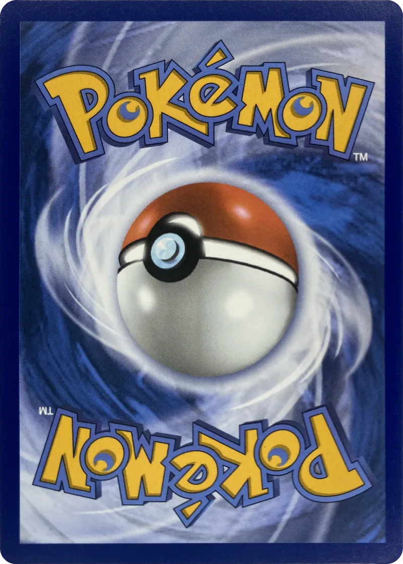 Pikachu #033/128, back