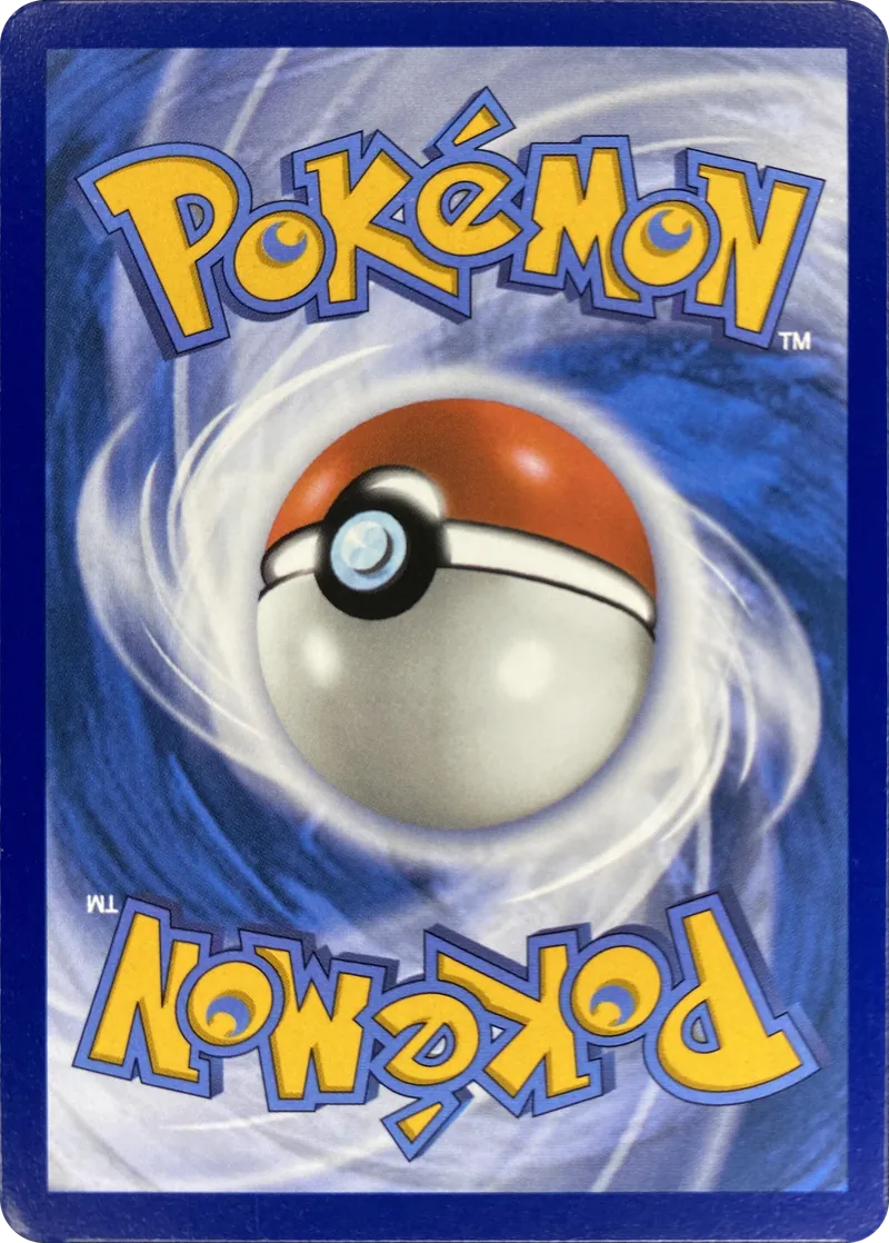 Pikachu #035/128, back