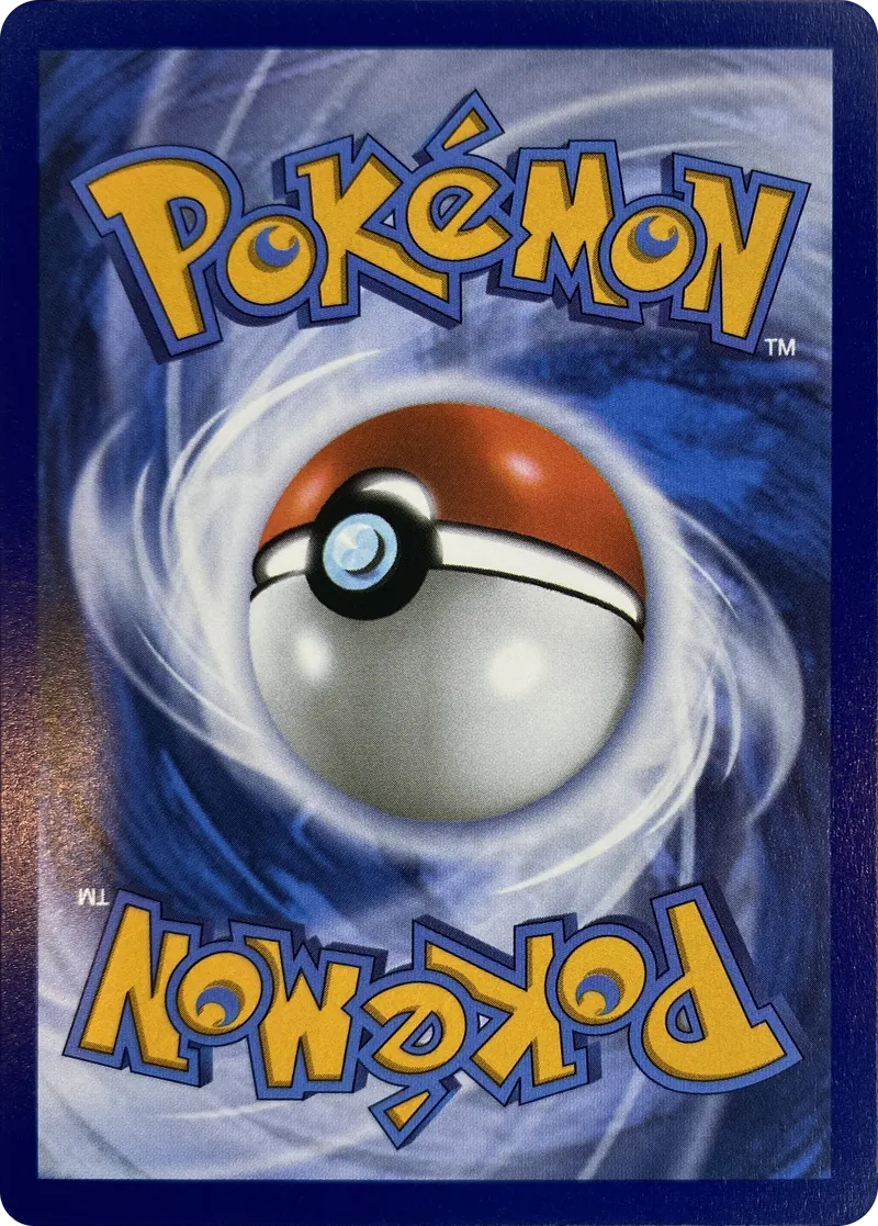 Pikachu #035/128, back