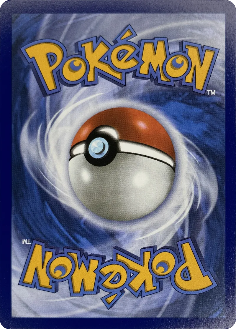 Pikachu #037/128, back