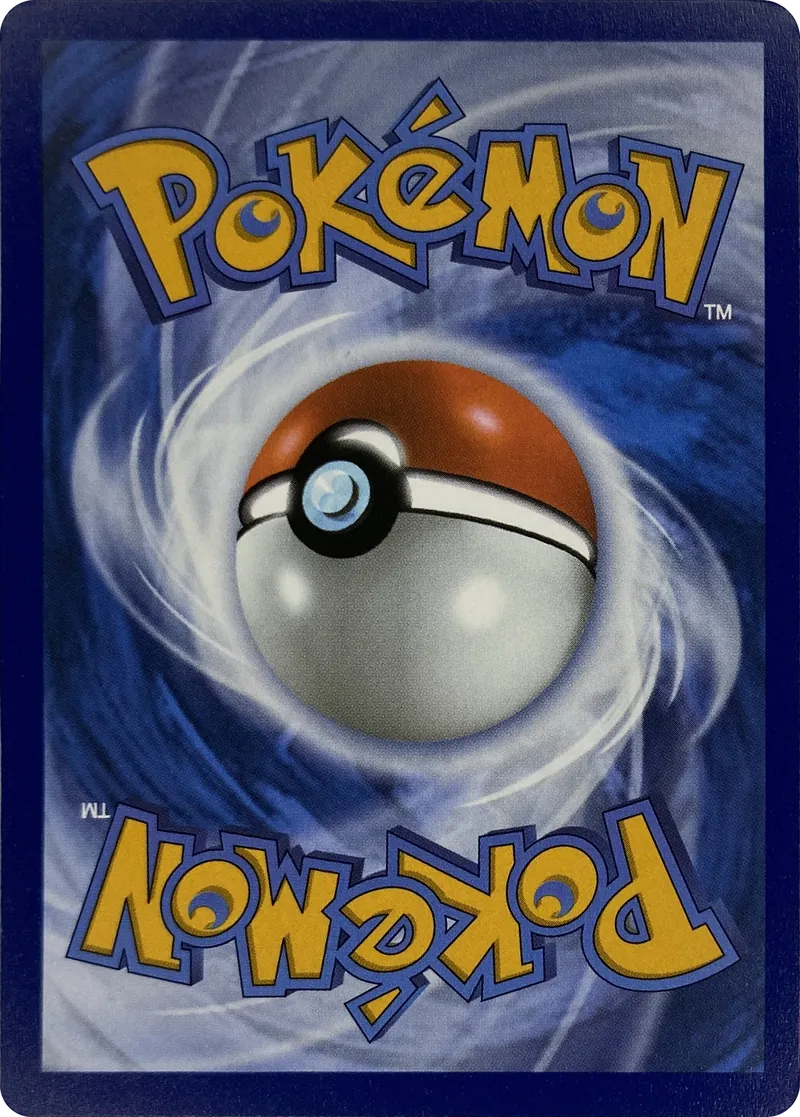 Pikachu #039/128, back
