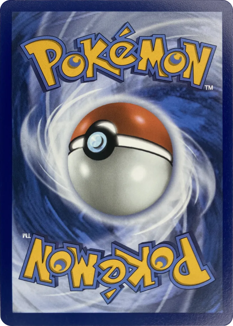 Pikachu #039/128, back