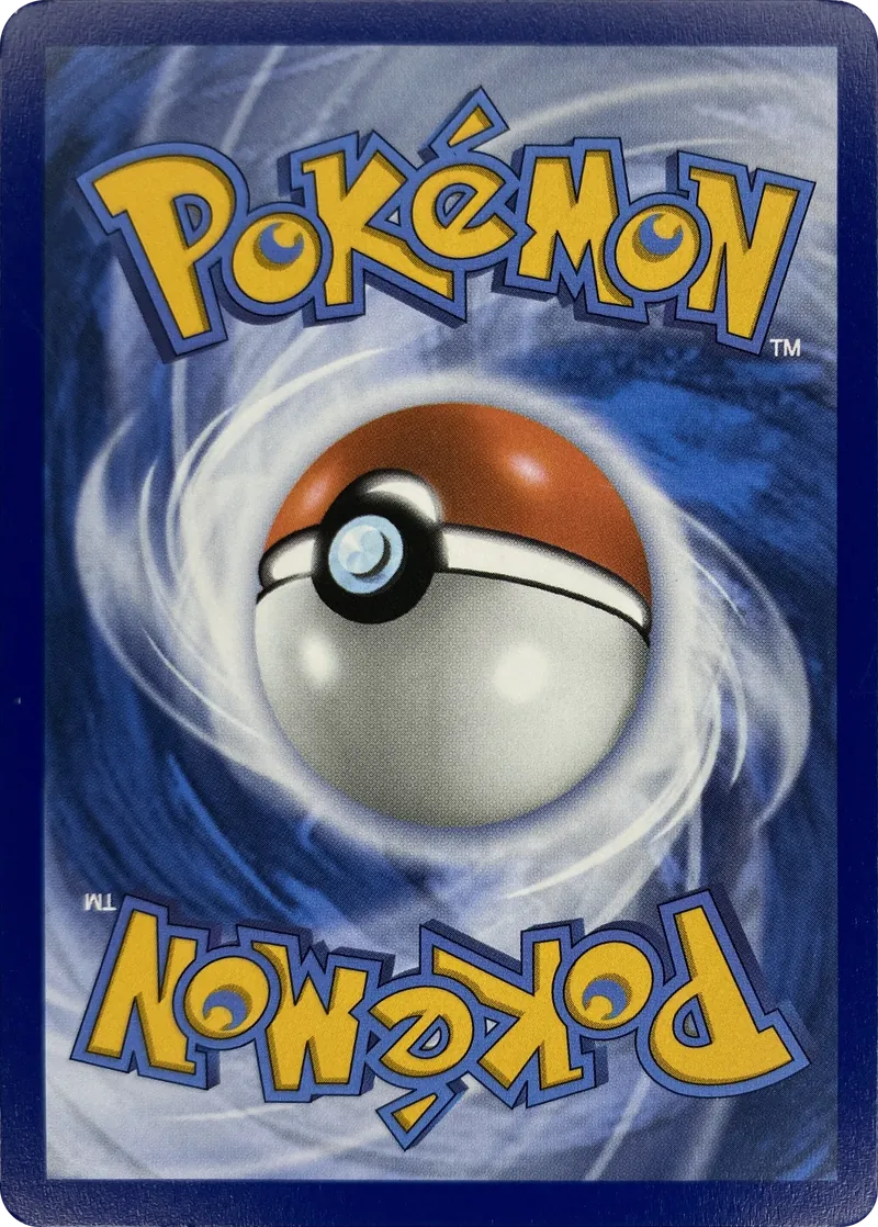 Pikachu #039/128, back