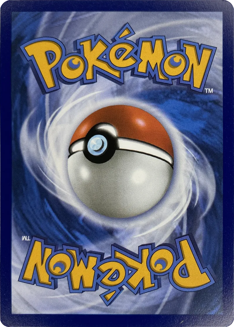 Pikachu #039/128, back