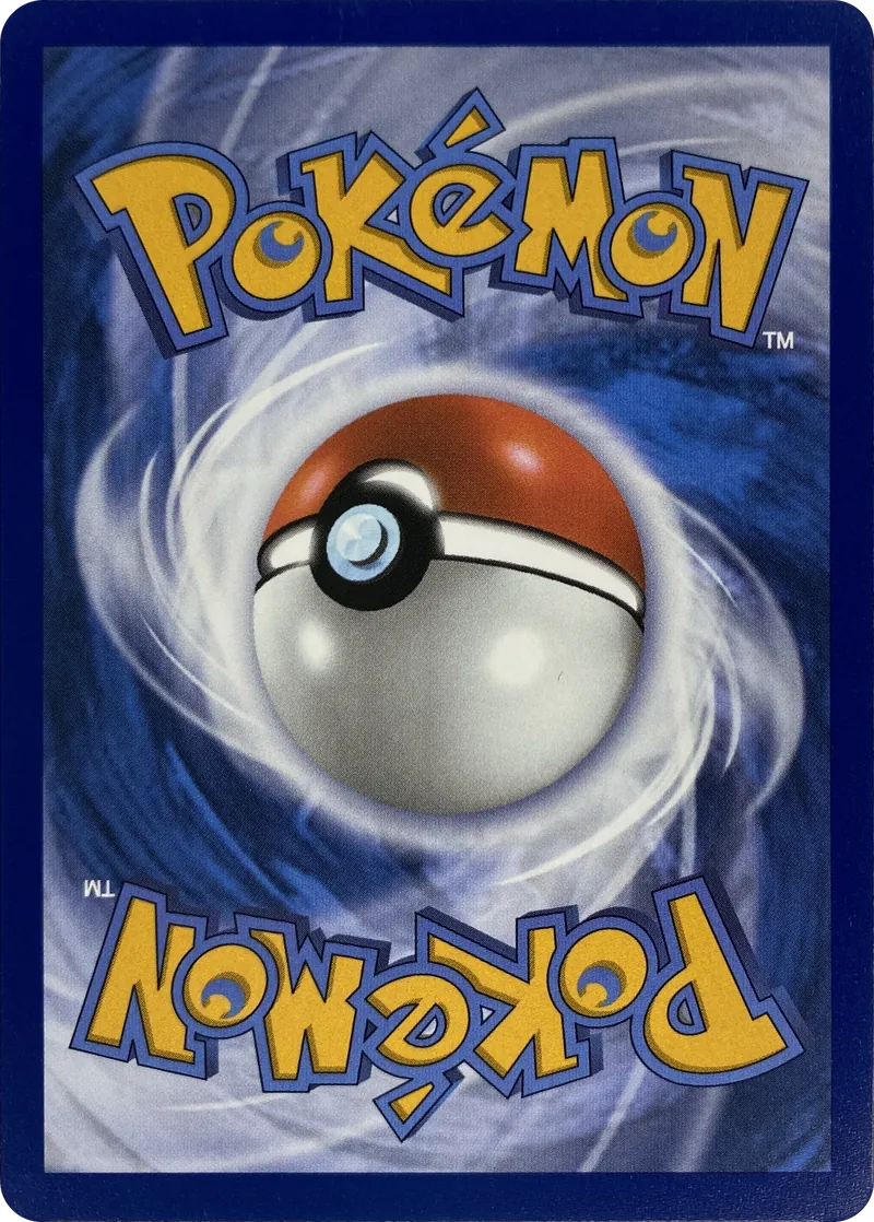 Pikachu #039/128, back