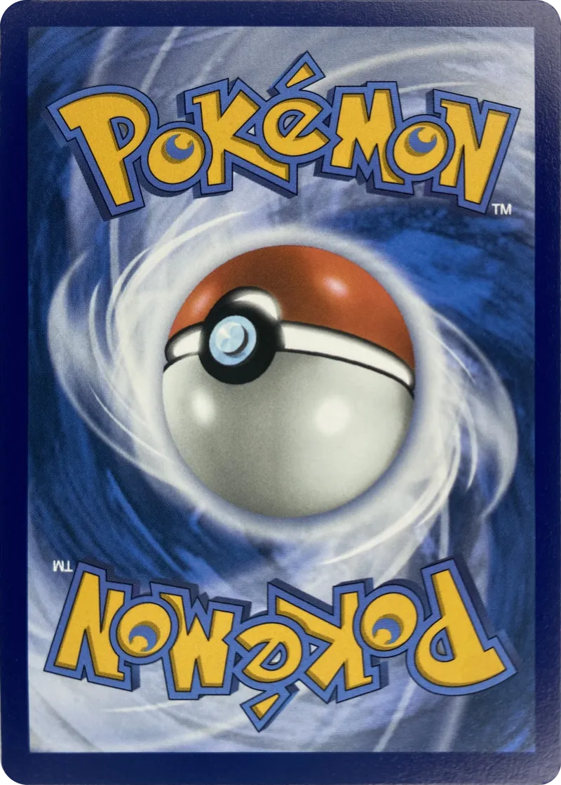 Pikachu #045/128, back